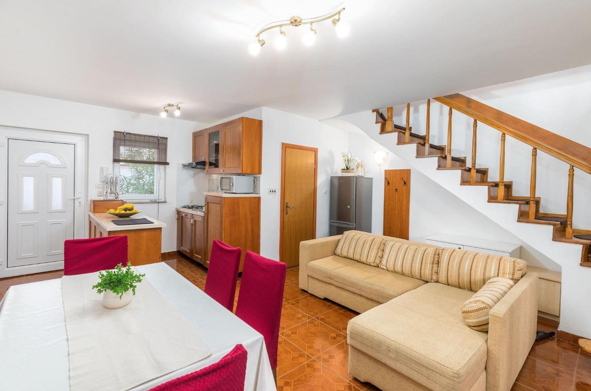 Apartment Buneta With Relaxing Outdoor Area Лижнян Экстерьер фото